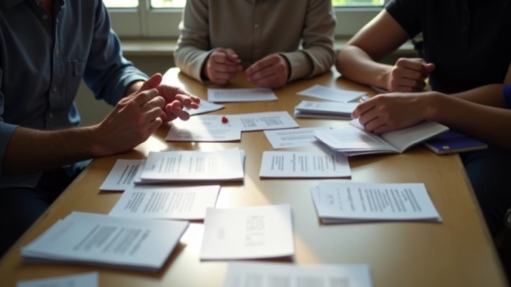 Team conducting card sorting workshop